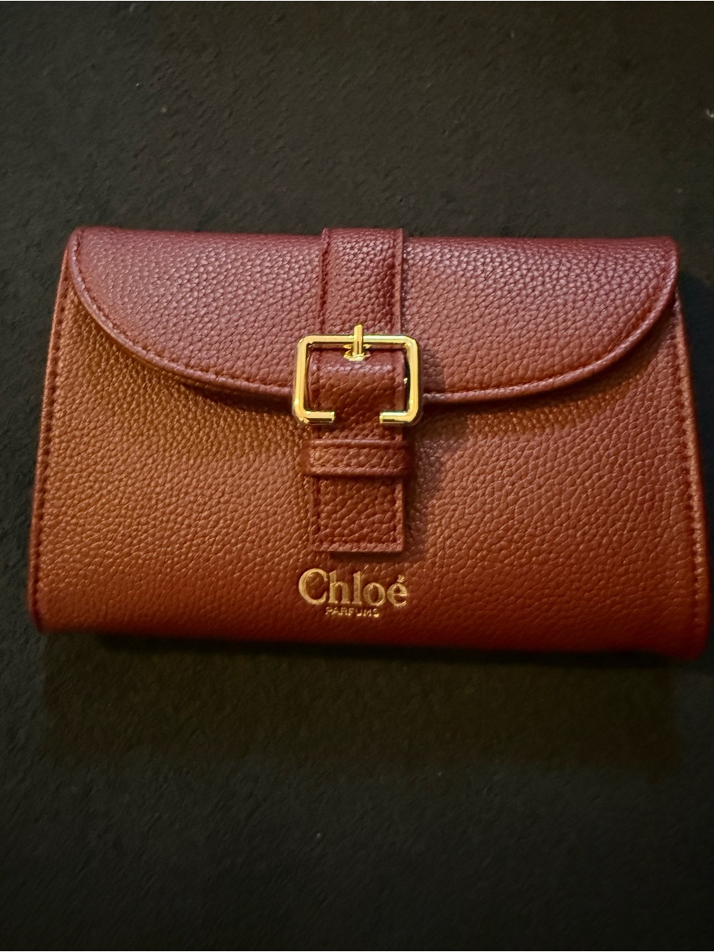 Chloe Flap Wallet with Buckle - Picture 2 of 7